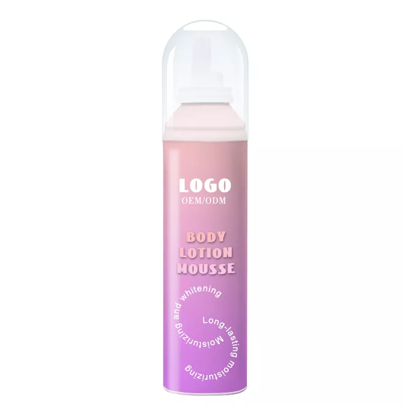 Awan busa cahaya lotion body lotion mousse