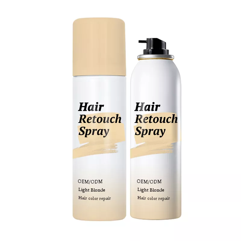 Semprotan Retouch Rambut Transisi Hiasan Alami Instan