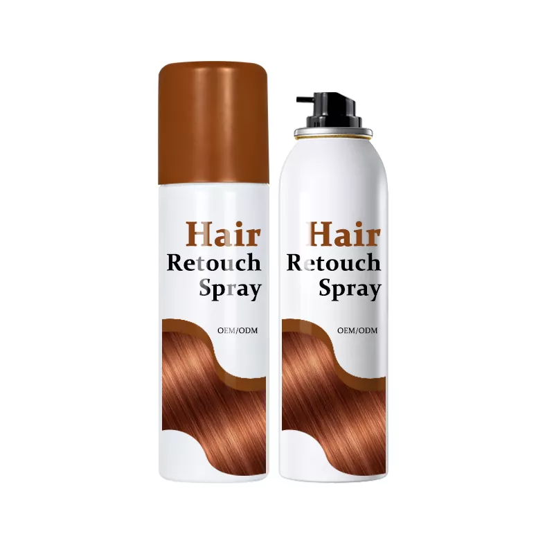 Semprotan Retouch Rambut Couverture Uniforme Ringan
